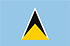 St Lucia flag